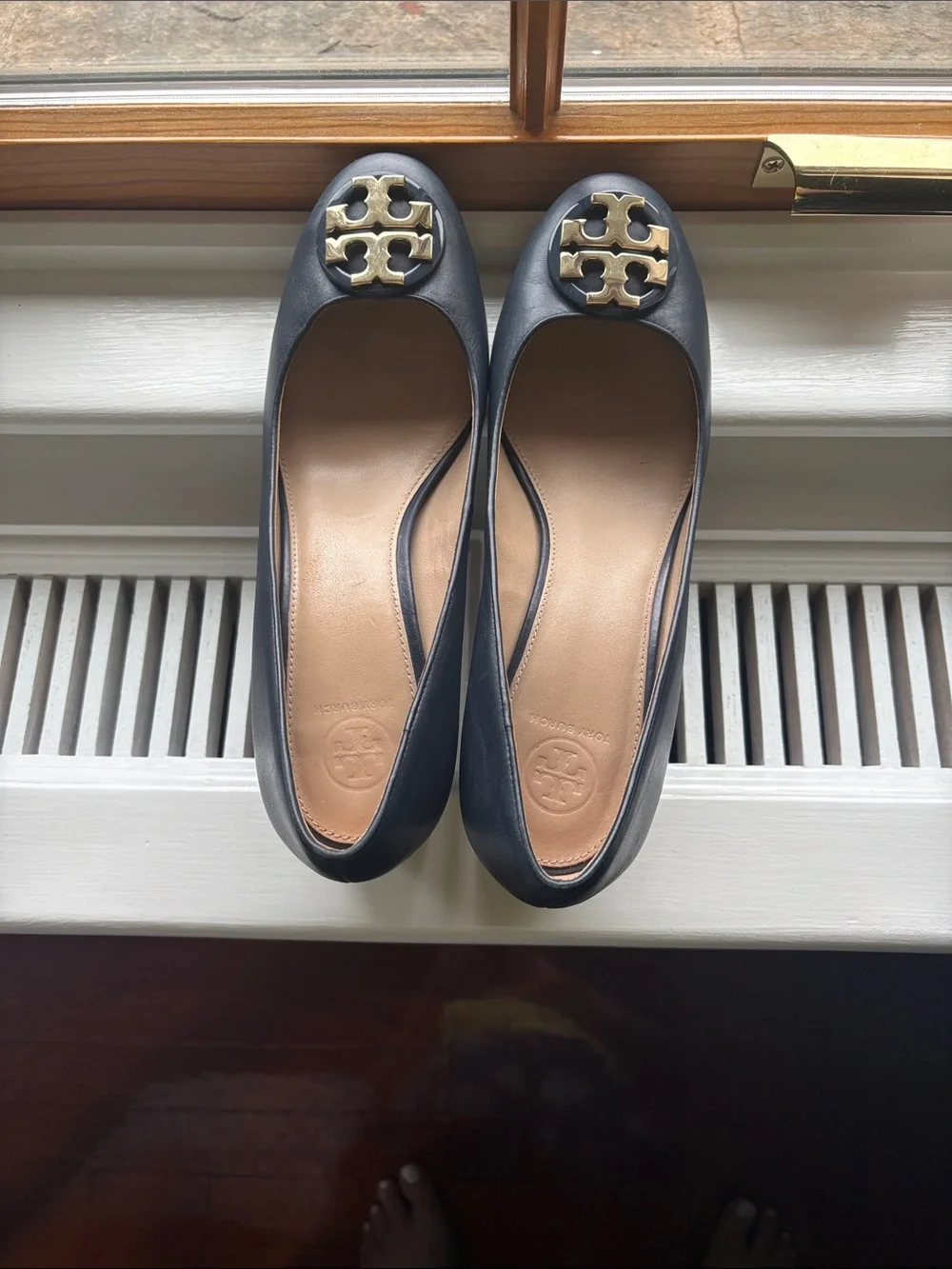 Tory Burch elegant navy